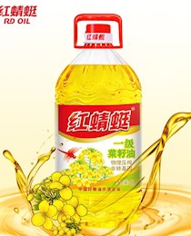 红蜻蜓压榨一级菜籽油5L